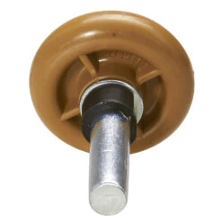 Hörmann Laufrolle Mit Gleitlager Und Distanzhülse, Braun -Geschäft Für Heimwerkzeuge 3028003 hoermann laufrolle mit gleitlager und distanzhuelse braun rueckansicht