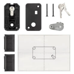 Hörmann Schloss PZ, TS 42,5 Mm Inkl. Zylinder -Geschäft Für Heimwerkzeuge 3088641 hoermann schloss pz ts 425 mm inkl zylinder montageskizze