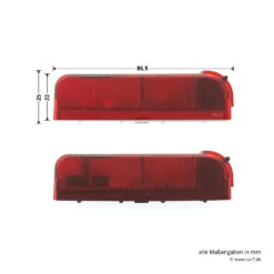 Hörmann Einweg-Lichtschranke EL 101 -Geschäft Für Heimwerkzeuge 436294 hoermann einweg lichtschranke el 101 breite laenge seitenansicht