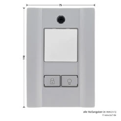 Hörmann Innentaster EcoStar PB 3 -Geschäft Für Heimwerkzeuge 436452 hoerman innentaster ecostar pb 3 breite hoehe