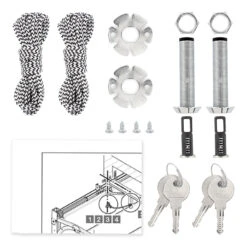 Hörmann Notentriegelung NET 4-2, 2er-Set, Gleichschließend -Geschäft Für Heimwerkzeuge 437198 hoermann notentriegelung net 4 2 2er set gleichschliessend lieferumfang