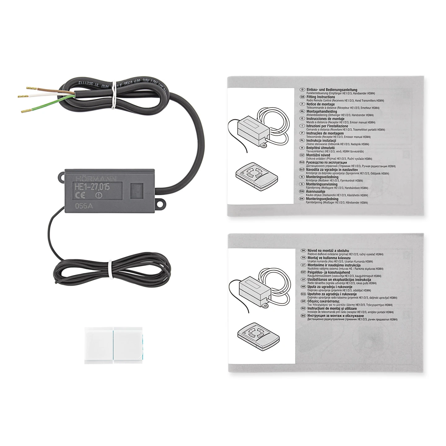 Hörmann 1-Kanal-Empfänger HE 1, 27,015 MHz 4 Hörmann 1-Kanal-Empfänger HE 1, 27,015 MHz – Bild 4