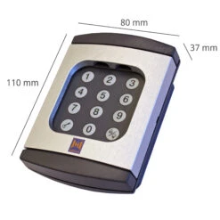 Hörmann Funk-Codetaster FCT 10b, 868 MHz -Geschäft Für Heimwerkzeuge 437492 hoermann fct 10b 868 mhz masse