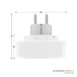 Hörmann Funk‑Set HF 51 868-BS -Geschäft Für Heimwerkzeuge 4511824 hoermann funk set hf 51 868 bs steckdose fes 1 breite tiefe