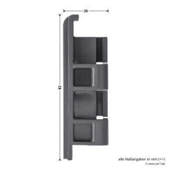 Hörmann Zubehörbeutel Erweiterungsgehäuse -Geschäft Für Heimwerkzeuge 638079 hoermann zubehoerbeutel erweiterungsgehaeuse stift bemassung