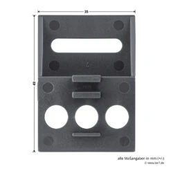 Hörmann Zubehörbeutel Erweiterungsgehäuse -Geschäft Für Heimwerkzeuge 638079 hoermann zubehoerbeutel erweiterungsgehaeuse winkel bemassung