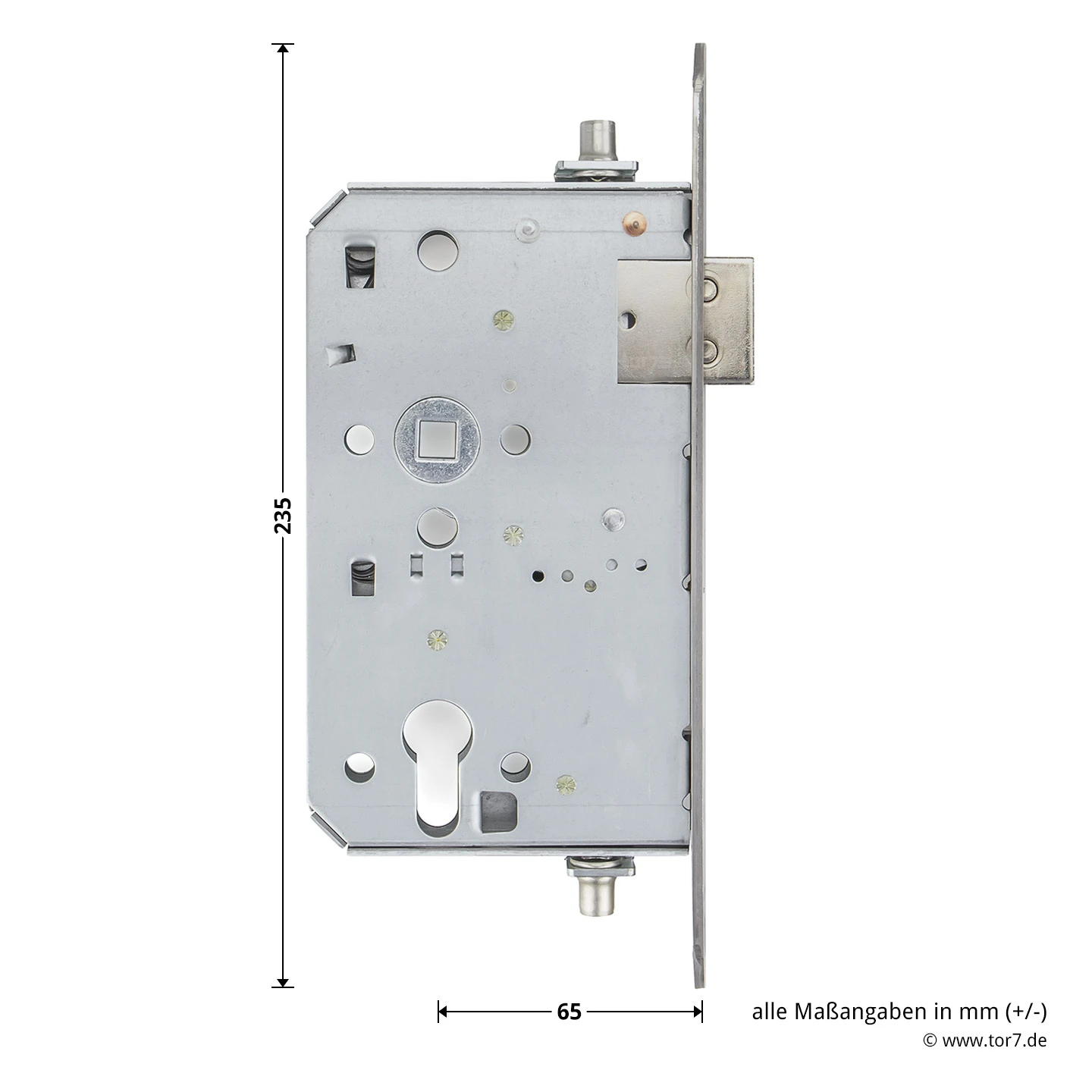 Teckentrup STA Einsteck-Panikschloss 1013 E, Stulp Edelstahl 4 Teckentrup STA Einsteck-Panikschloss 1013 E, Stulp Edelstahl – Bild 4